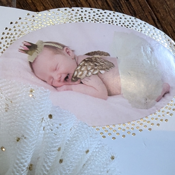 NWT Elly & Emmy 3pc Angel Tutu Set Size Up To 12 Months. - Picture 9 of 12